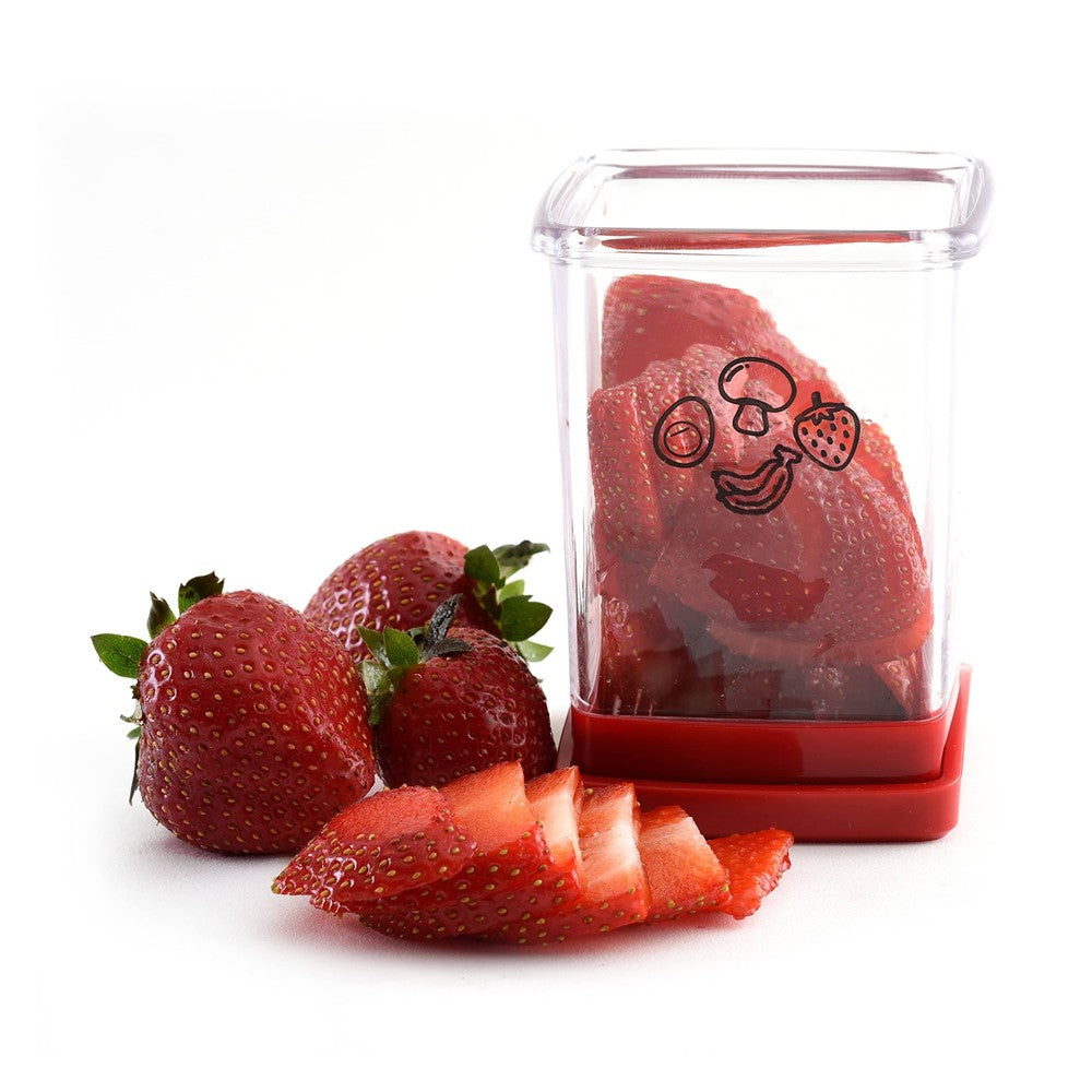 1Pc Fruit and Vegetable Speed Slicer Stainless Steel Cup Slicer Kitchen Gadget