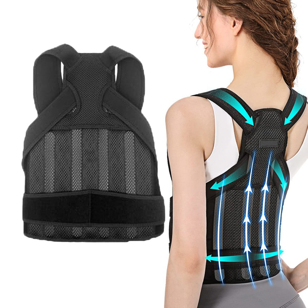 Adjustable Back Brace Posture Corrector Back Support Hunchback Corrector - M