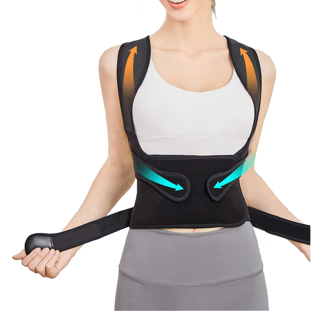 Adjustable Back Brace Posture Corrector Back Support Hunchback Corrector - S