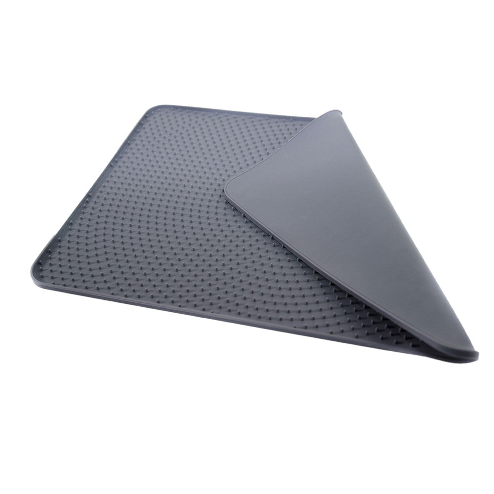 1Pc Silicone Cat Litter Mat Non-Slip Litter Trapping Mat Litter Catcher Mat