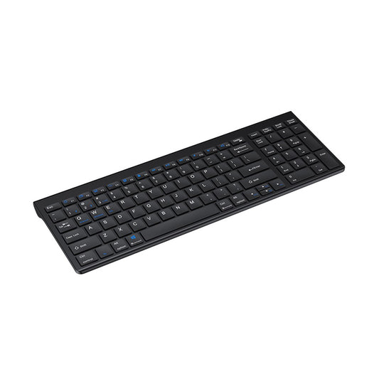 2.4G Bluetooth Wireless Keyboard Compatible with Multi-Device - Black
