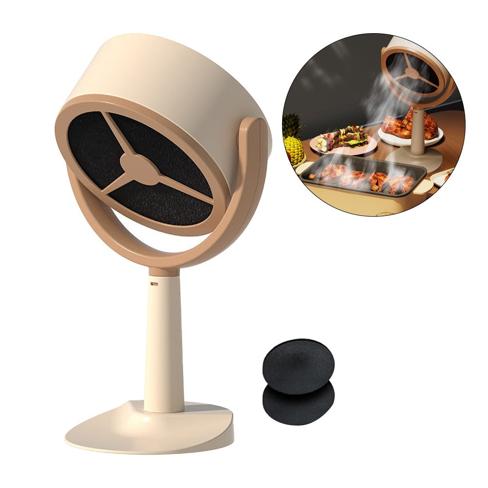 Q8 Desktop Range Hood USB Rechargeable Portable Cooker Hood for BBQ Hot Pot
