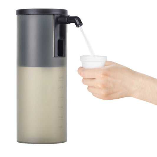 350ML Automatic Induction Mouthwash Dispenser USB Rechargeable - Black