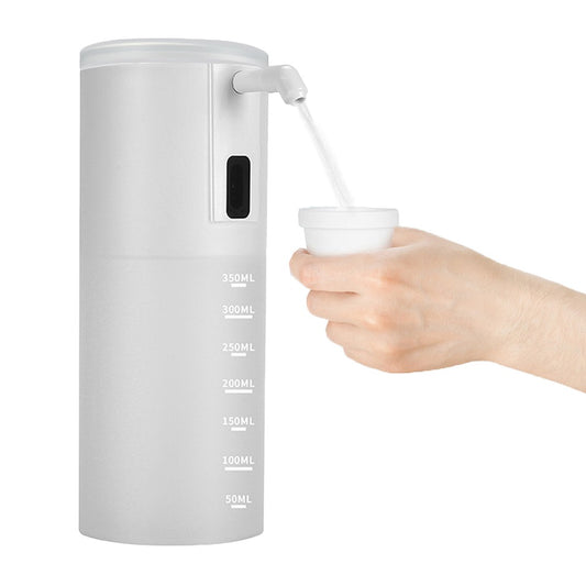 350ML Automatic Induction Mouthwash Dispenser USB Rechargeable - White