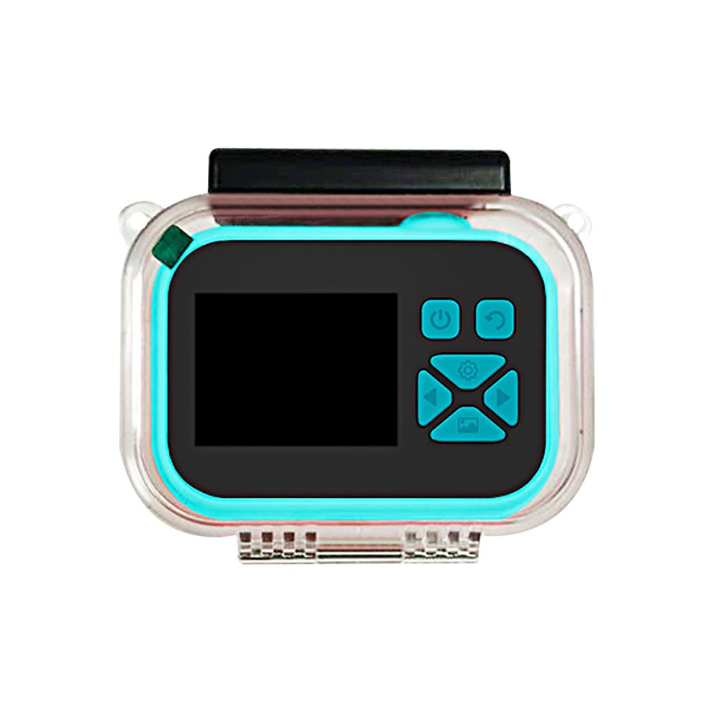 1080P HD Kids Digital Camera with Waterproof Case and 32GB TF Card - Blue