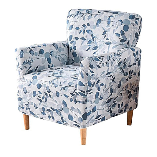 Stretch Armchair Cover Printed Single Sofa Chair Slipcovers Protector - Style 2