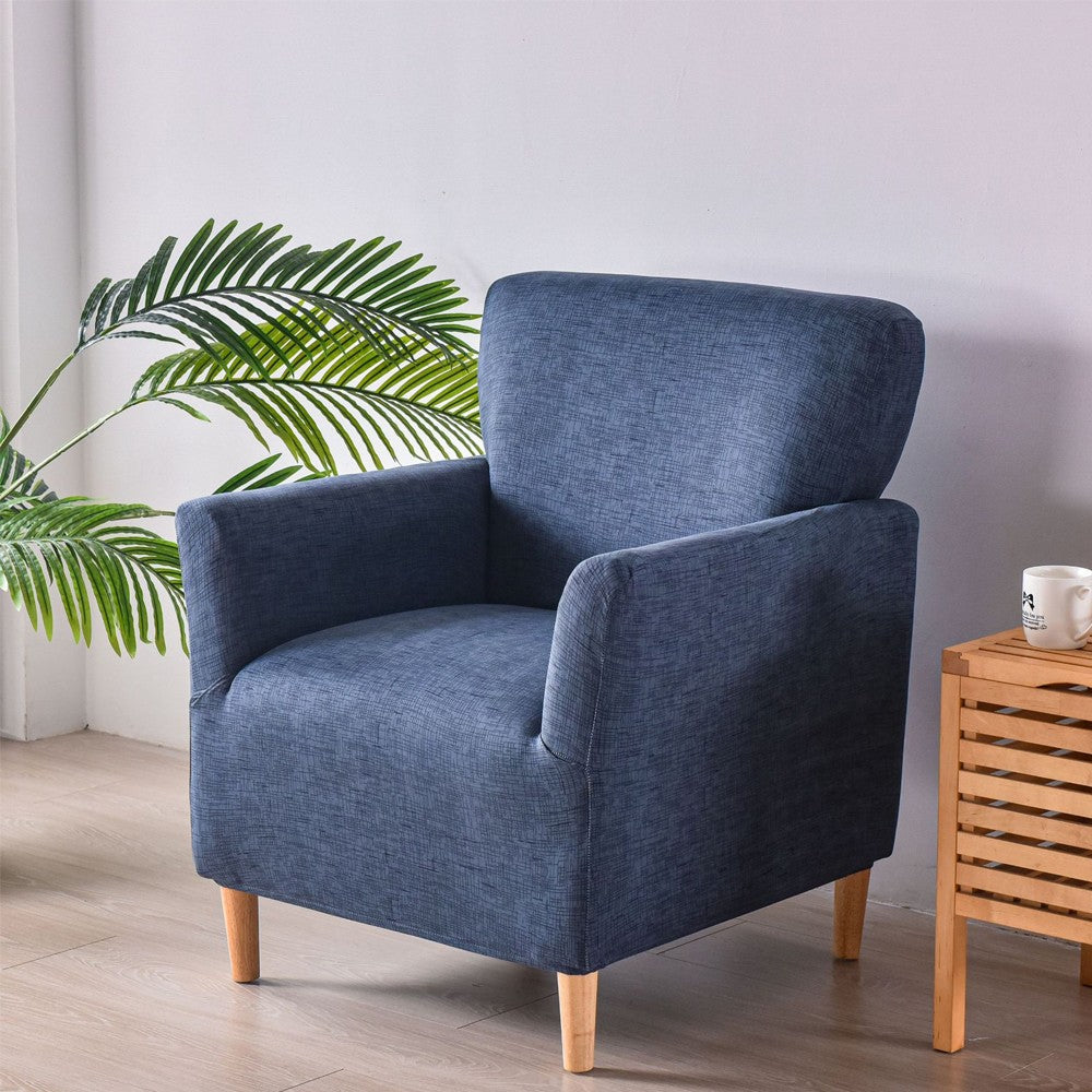 Stretch Armchair Cover Printed Single Sofa Chair Slipcovers Protector - Style 3