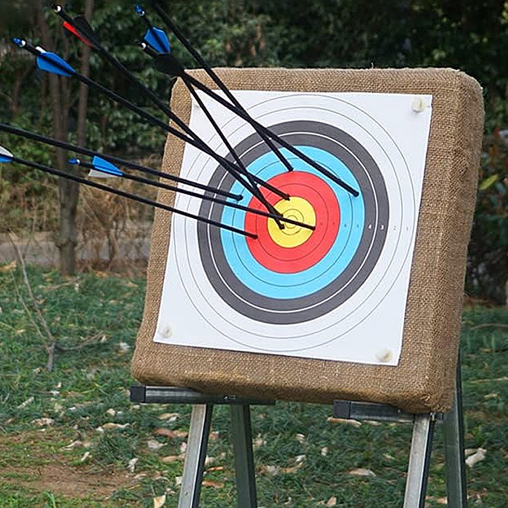 30Pcs 10-ring Archery Target Papers Bow Arrow Target Practice Accessories