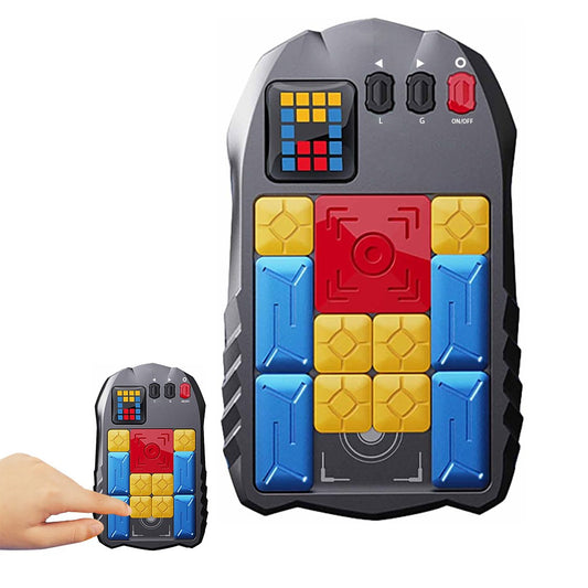 Super Slide Puzzle Game Electronic Huarong Road Game STEM Learning Toy - Style 1