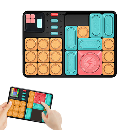 Super Slide Puzzle Game Electronic Huarong Road Game STEM Learning Toy - Style 2