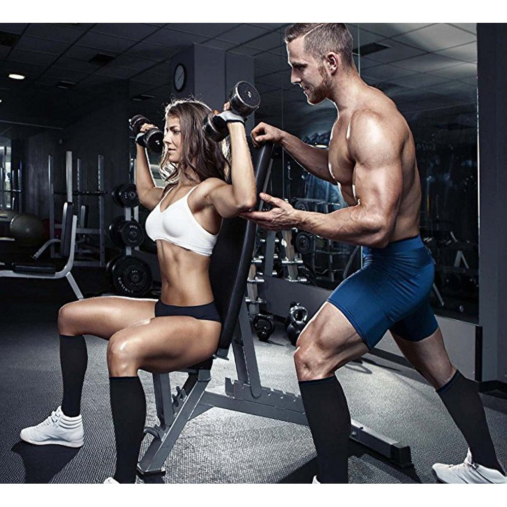 3 Pairs Compression Running Socks for Men and Women
