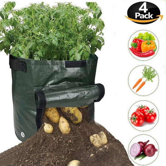 4X 50L Potato Planter Bags