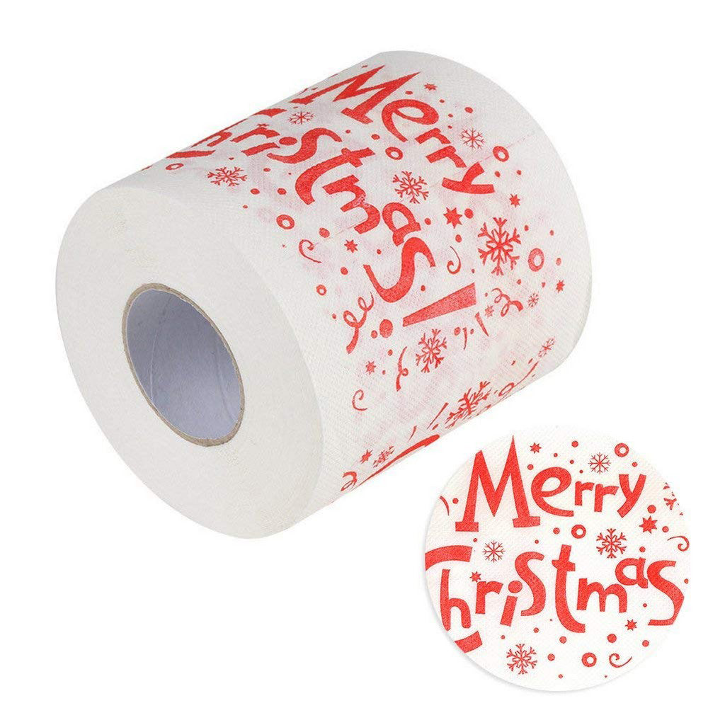 10 Pack Creative Style Christmas Toilet Paper C+D