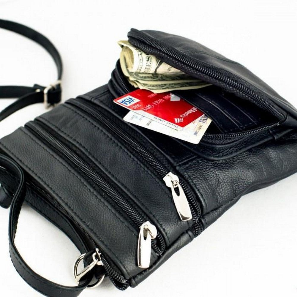 Genuine Leather Crossbody Little Purse