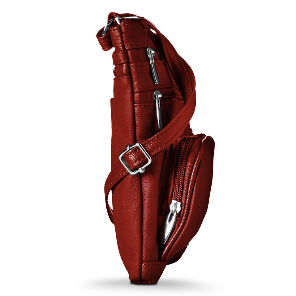 Genuine Leather Crossbody Little Purse