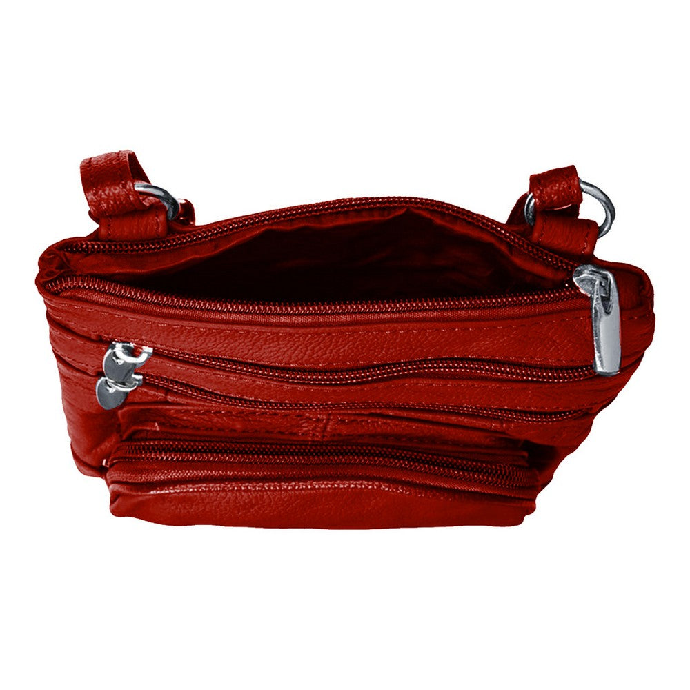 Genuine Leather Crossbody Little Purse