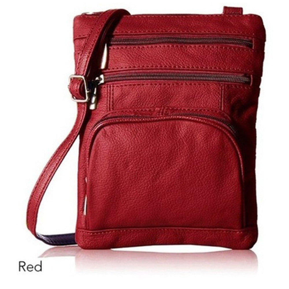 Genuine Leather Crossbody Little Purse