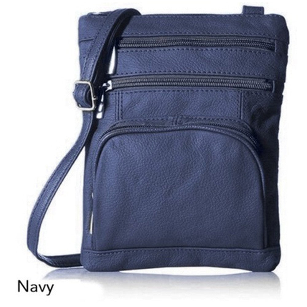 Genuine Leather Crossbody Little Purse