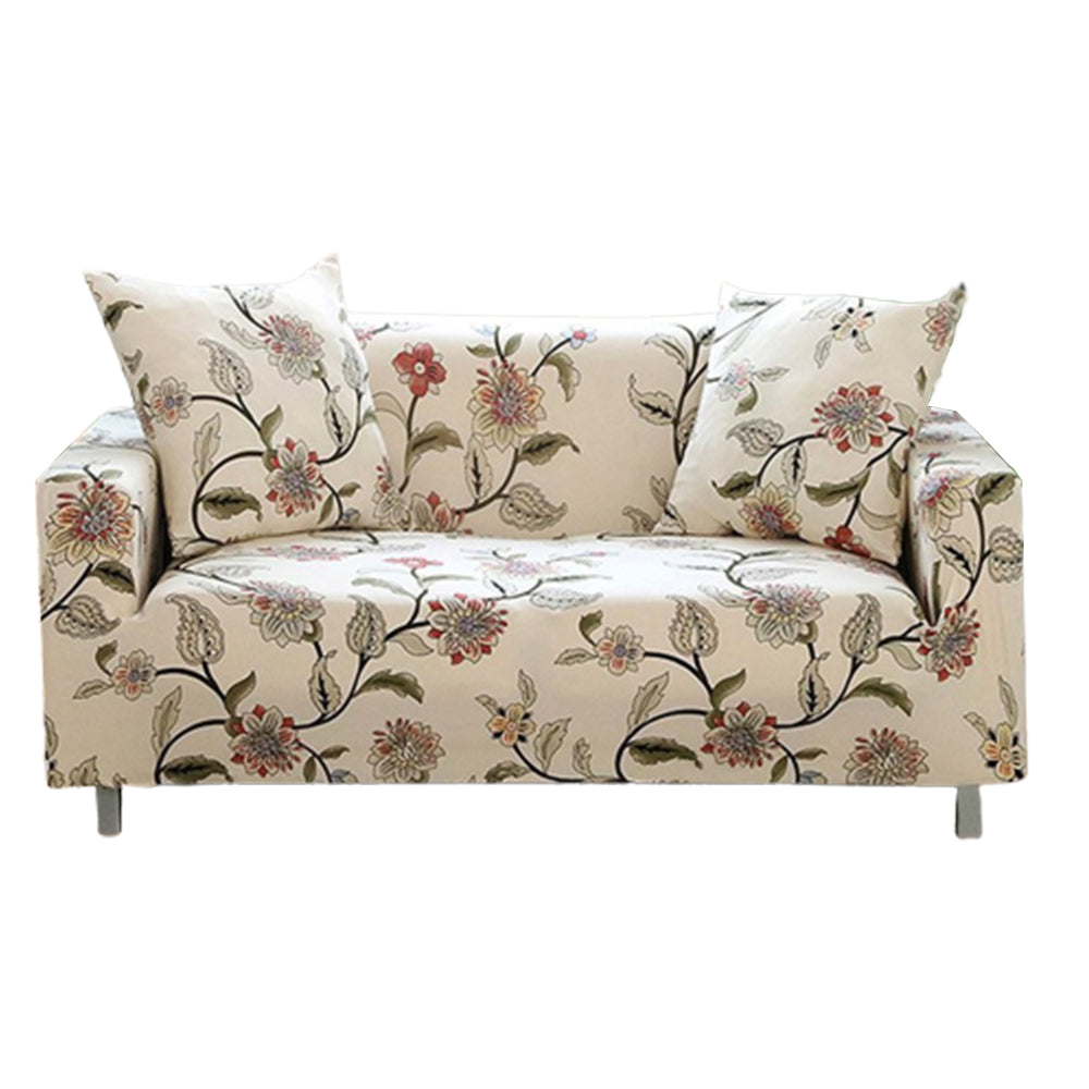 Printed Sofa Cover Elastic Sofa Cover Soft Sofa Cover Stretch Slipcover Sofa Protector Cover Style 1 for 4 Seater Sofa