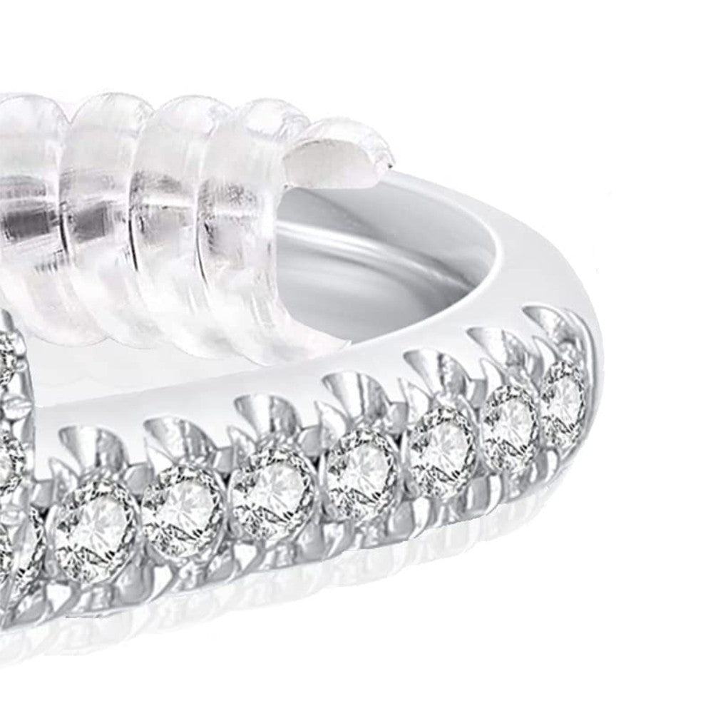 8-Piece Invisible Ring Size Adjusters - 4 Styles