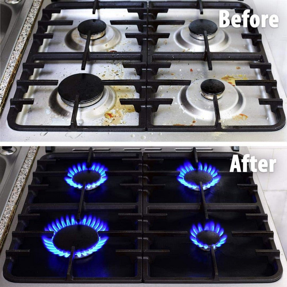 10 Pack 27x27cm Reusable Kitchen Stove Burner Covers