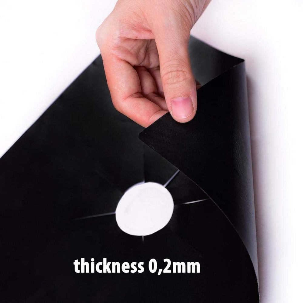 10 Pack 27x27cm Reusable Kitchen Stove Burner Covers