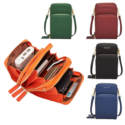 Multi Compartments Crossbody