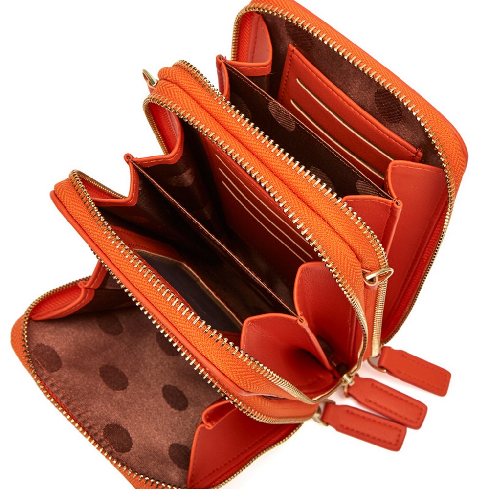 Multi Compartments Crossbody