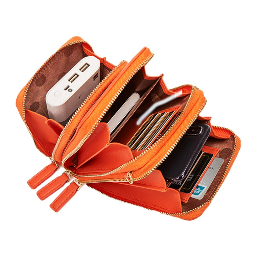 Multi Compartments Crossbody