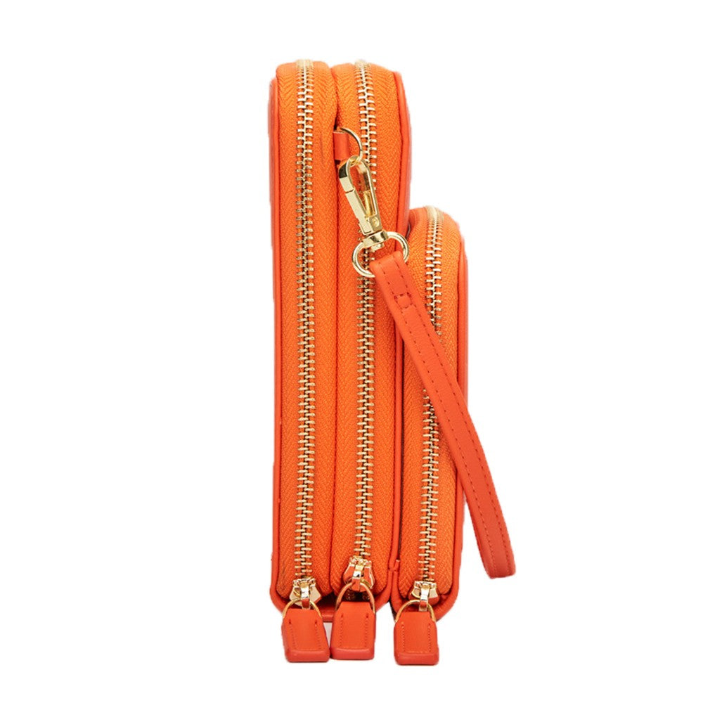 Multi Compartments Crossbody