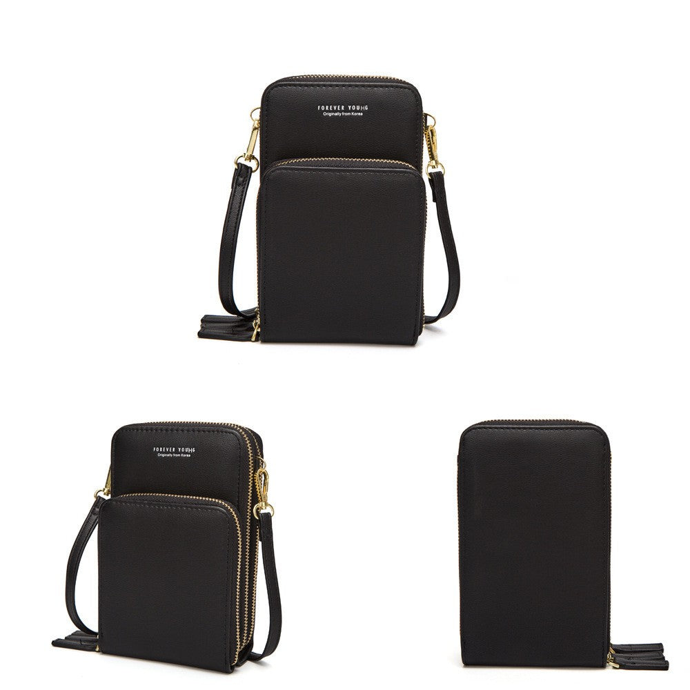 Multi Compartments Crossbody