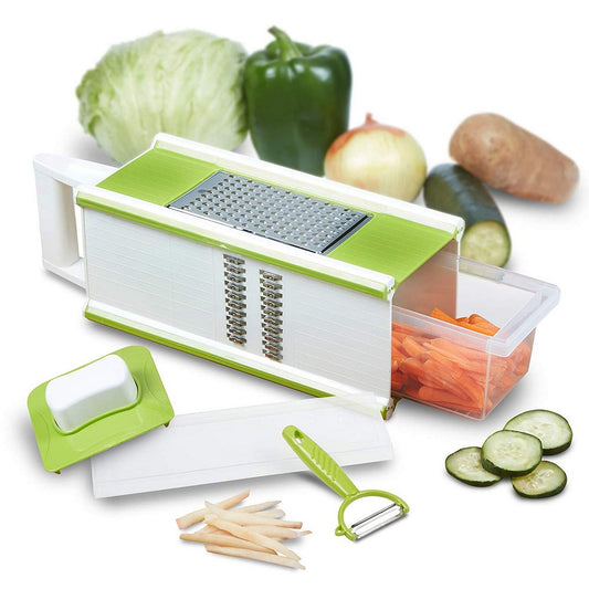 5 in 1 Vegetable Slicer 4 Sided Kitchen Grater Box