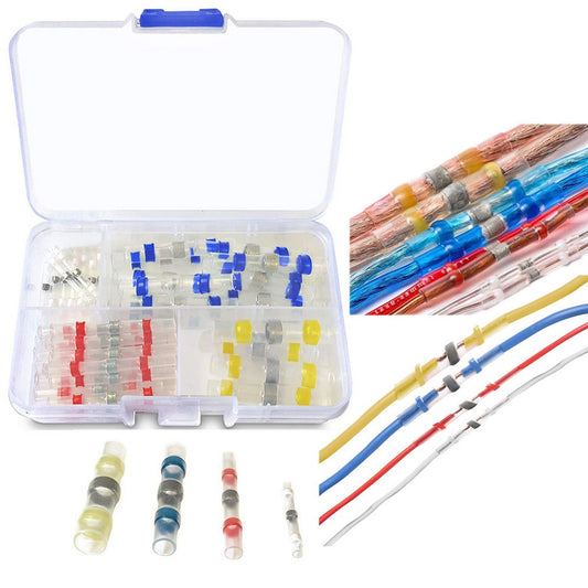 50PCS Waterproof Solder Wire Connectors Set