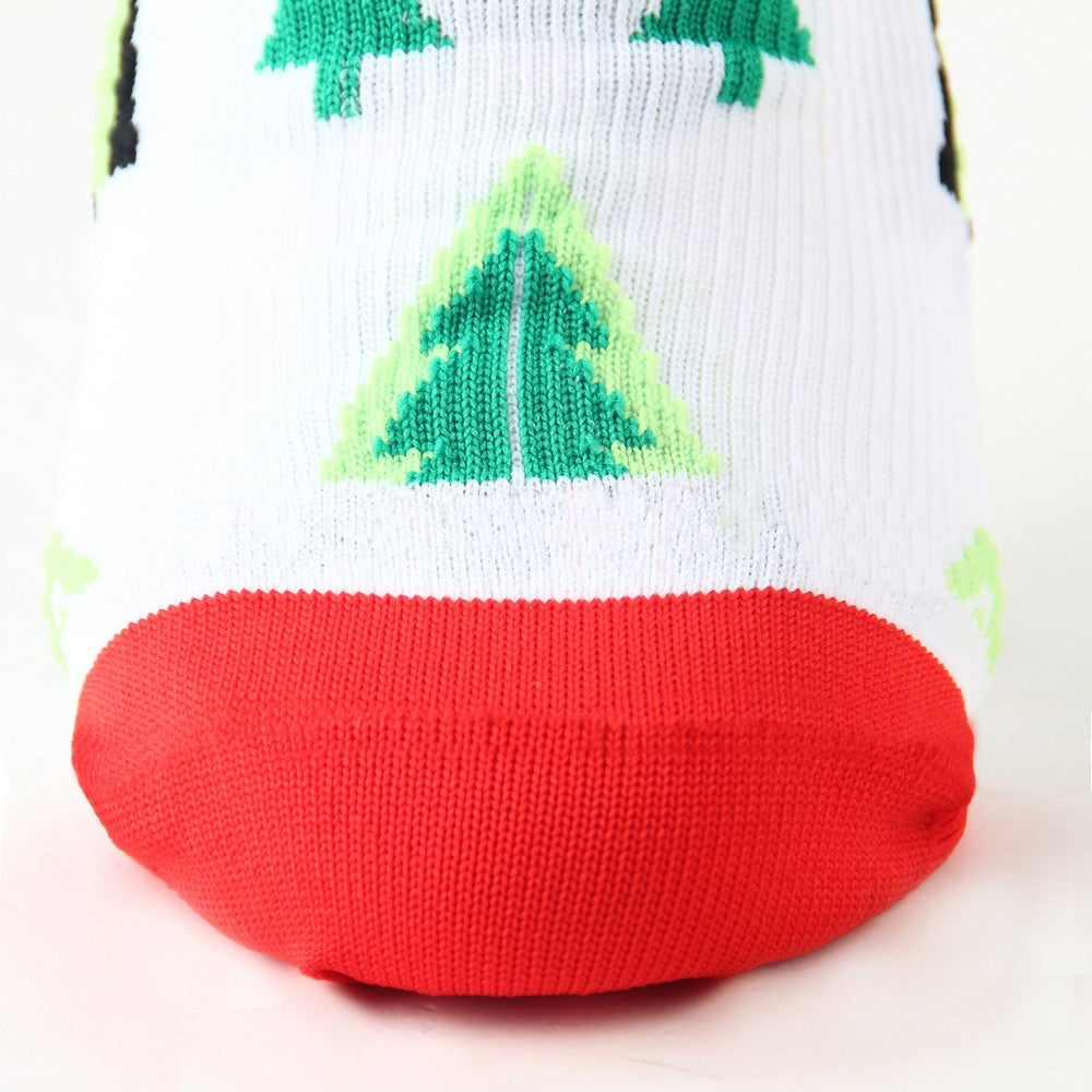 6 Pairs Christmas Compression Socks Style 2 S M