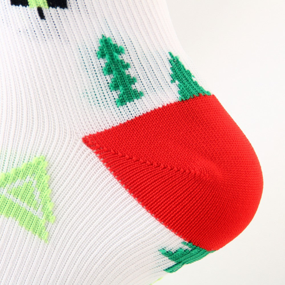 6 Pairs Christmas Compression Socks Style 2 S M