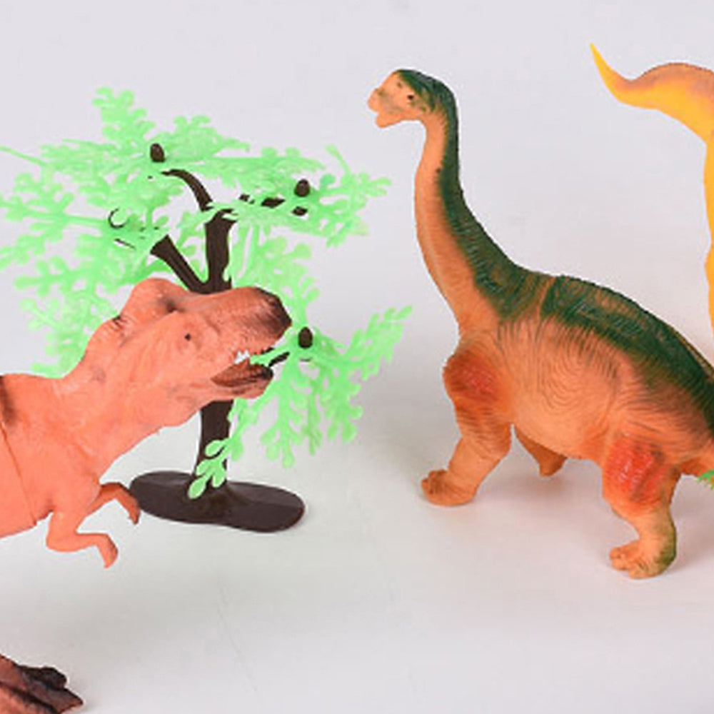 Kids Dinosaur Toys Set Dinosaur Playmat 9 Dinosaurs Models Playing Mat