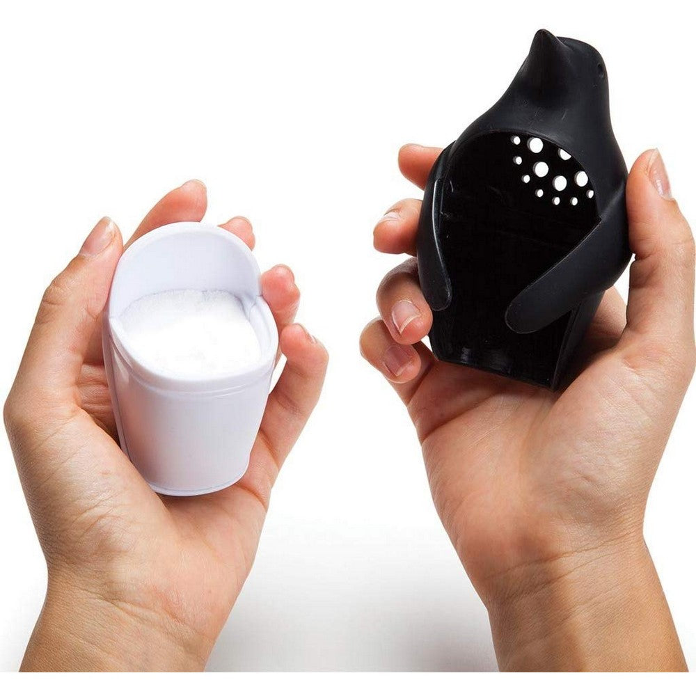 2 X Cute Penguin Design Reusable Refrigerator Deodorizers Remover Cases