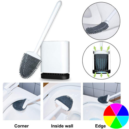 Bathroom Toilet Brush and Holder Set