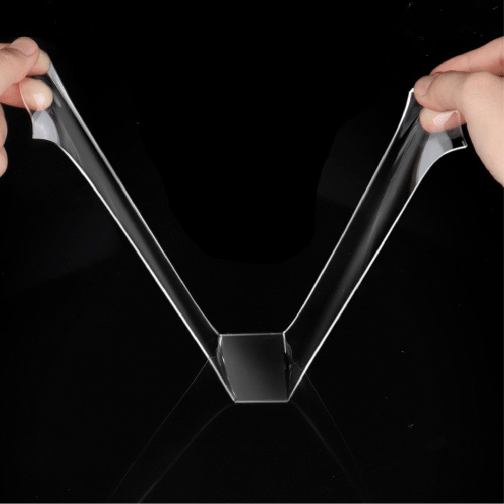 100cm Nano Double Sided Tape Washable Mounting Adhesive Tape Multipurpose Tape Strips for Poster Picture Carpet